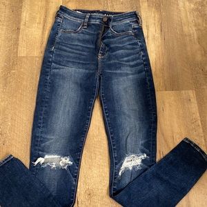 American Eagle Super High Rise Jegging